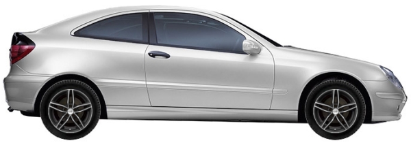 ����� �� Mercedes C Klasse C203cl Coupe 160 Kompressor 2001-2007 �.�.