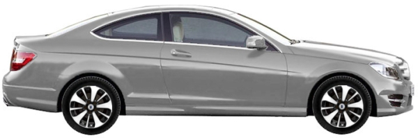   Mercedes C Klasse C204 Coupe 180 BlueEFFICIENCY 2011-2015 ..
