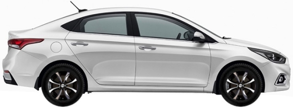 ����� �� Solaris HS Sedan 1.4 2024-2025 �.�.