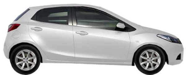 ����� �� Mazda 2/Demio DE Hatchback 1.3 R 2007-2010 �.�.