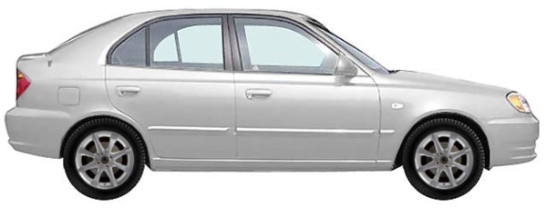   Hyundai Accent LC Sedan 1.3 2000-2005 ..