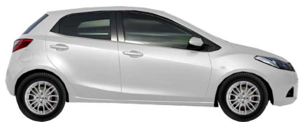 ����� �� Mazda 2/Demio DE Hatchback 1.3 R 2007-2010 �.�.
