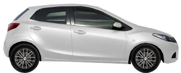 ����� �� Mazda 2/Demio DE Hatchback 1.3 R 2007-2010 �.�.