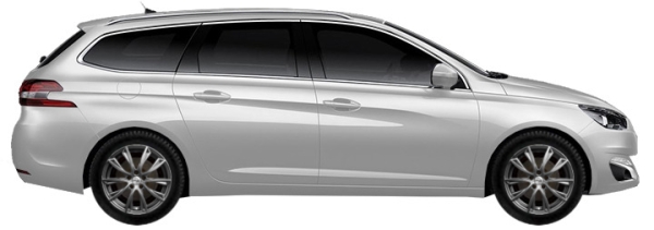����� �� Peugeot 308 L SW 1.2 VTi 2014-2021 �.�.