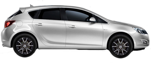 ����� �� Opel Astra J P10 Hatchback 5d 1.6 Turbo Ecotec 2009-2016 �.�.