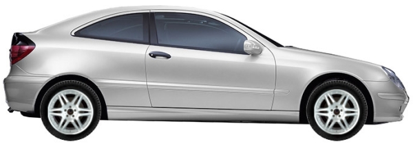   Mercedes C Klasse C203cl Coupe 160 Kompressor 2001-2007 ..