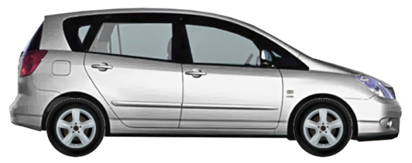   Toyota Corolla Verso E12J1 Minivan 1.6 VVT-i 2002-2004 ..