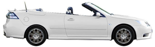   Saab 9 3 YS3FC Cabrio 1.9 TiD 2007-2011 ..