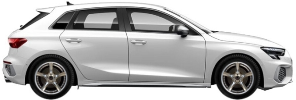   Audi S3 8Y Sportback 2.0 TFSI Quattro 2021-2025 ..