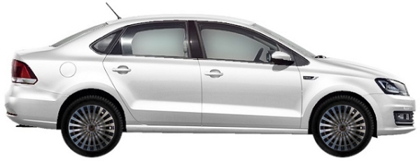   Volkswagen Polo 6R1 Sedan 1.4 TSI 2015-2020 ..
