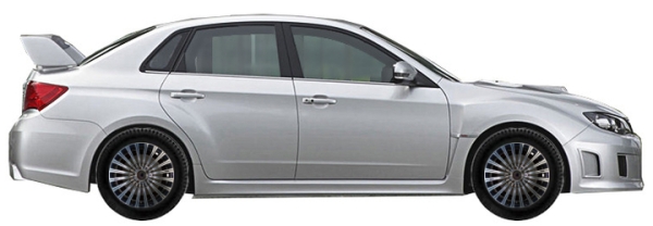   Subaru Impreza WRX G4 4d 2.5 T AWD 2011-2014 ..