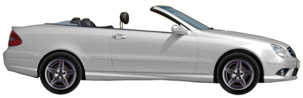   Mercedes CLK Klasse A209 Cabrio 200 CGI Kompressor 2003-2010 ..
