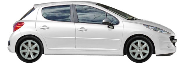   Peugeot 207 WC Hatchback 5d 1.4 2006-2012 ..