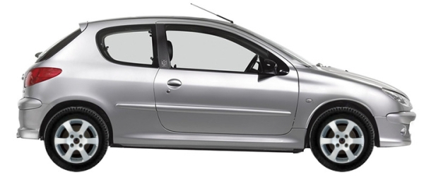   Peugeot 206 2C, 2H Hatchback 3d 1.1 1998-2009 ..