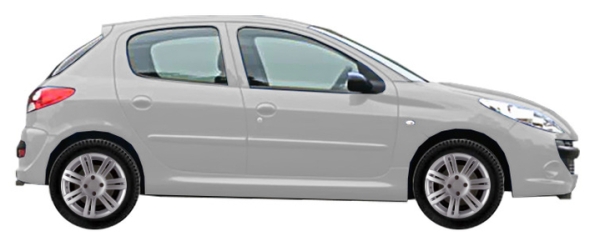   Peugeot 206plus 2A, 2J Hatchback 5d 1.1 2009-2012 ..
