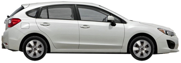   Subaru Impreza G4 Hatchback 1.6 AWD 2011-2016 ..
