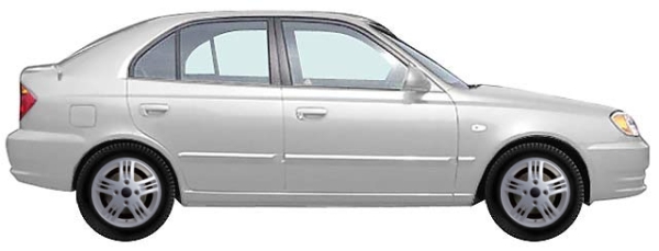   Hyundai Accent LC Sedan 1.3 2000-2005 ..