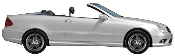   Mercedes CLK Klasse A209 Cabrio 200 CGI Kompressor 2003-2010 ..