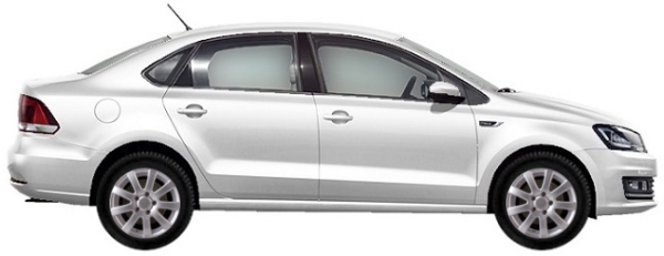   Volkswagen Polo 6R1 Sedan 1.6 (90hp) 2015-2020 ..