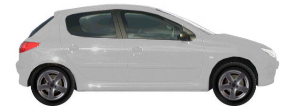   Peugeot 206 2A, 2J Hatchback 5d 1.4 16V 1998-2009 ..