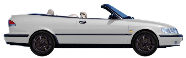   Saab 9 3 YS3D Cabrio 2.3 Turbo 1998-2003 ..