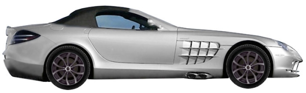   Mercedes SLR Klasse 199 Roadster McLaren 2006-2009 ..
