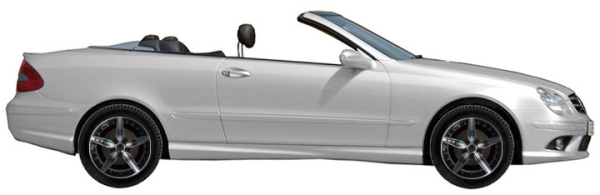   Mercedes CLK Klasse A209 Cabrio 200 CGI Kompressor 2003-2010 ..