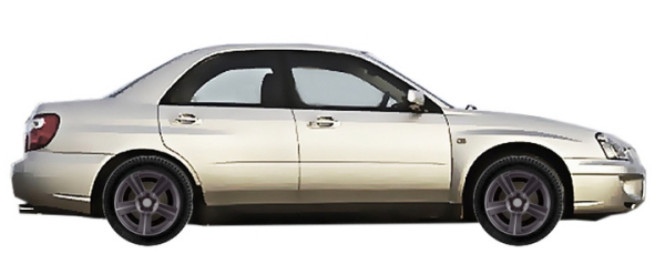   Subaru Impreza GD/GG Sedan 2.0T AWD 2000-2005 ..