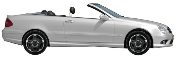   Mercedes CLK Klasse A209 Cabrio 200 CGI Kompressor 2003-2010 ..