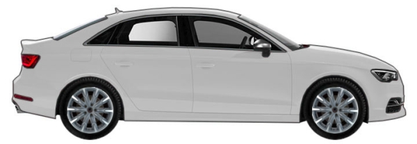   Audi S3 8V Sedan 2.0 TFSI Quattro 2013-2016 ..