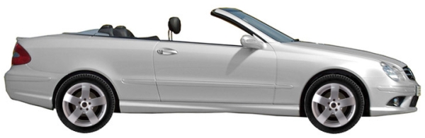   Mercedes CLK Klasse A209 Cabrio 200 CGI Kompressor 2003-2010 ..