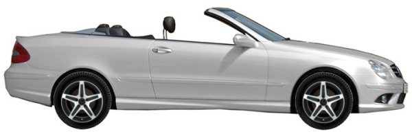   Mercedes CLK Klasse A209 Cabrio 200 CGI Kompressor 2003-2010 ..