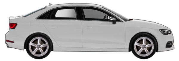   Audi S3 8V Sedan 2.0 TFSI Quattro 2013-2016 ..