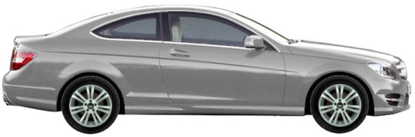   Mercedes C Klasse C204 Coupe 180 BlueEFFICIENCY 2011-2015 ..