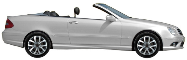   Mercedes CLK Klasse A209 Cabrio 200 CGI Kompressor 2003-2010 ..