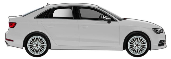   Audi S3 8V Sedan 2.0 TFSI Quattro 2013-2016 ..