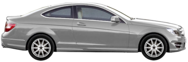   Mercedes C Klasse C204 Coupe 180 BlueEFFICIENCY 2011-2015 ..