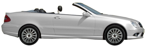   Mercedes CLK Klasse A209 Cabrio 200 CGI Kompressor 2003-2010 ..