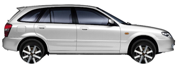  Mazda 323/Familia/Protege BJ Hatchback 1.6 1998-2003 ..
