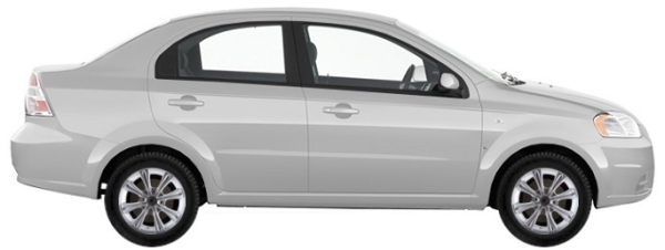   Chevrolet Aveo T250 Sedan 1.2 2006-2011 ..
