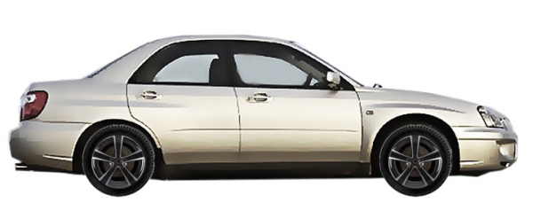   Subaru Impreza GD/GG Sedan 2.0T AWD 2000-2005 ..