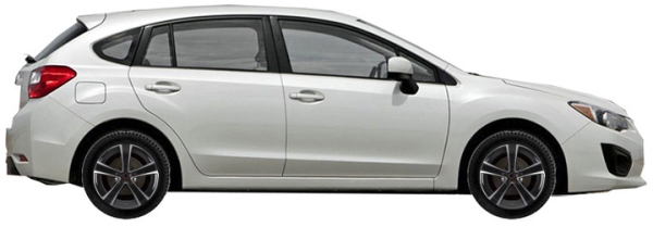   Subaru Impreza G4 Hatchback 1.6 AWD 2011-2016 ..