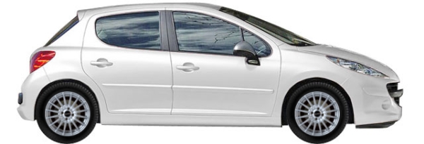   Peugeot 207 WC Hatchback 5d 1.4 2006-2012 ..