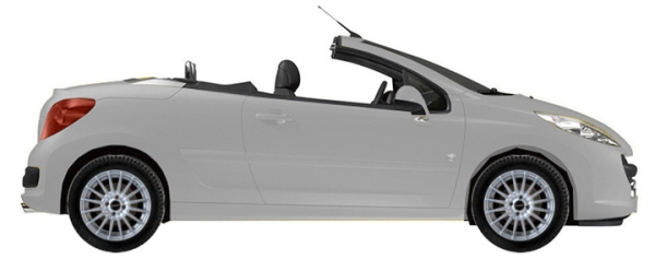   Peugeot 207 WB Cabrio 1.6 HDi FAP 2007-2012 ..