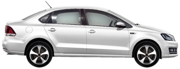   Volkswagen Polo 6R1 Sedan 1.6 (90hp) 2015-2020 ..