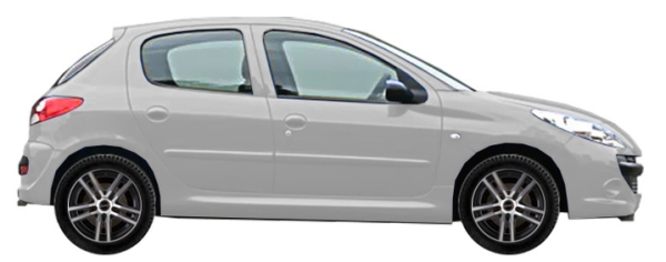   Peugeot 206plus 2A, 2J Hatchback 5d 1.4 2009-2012 ..