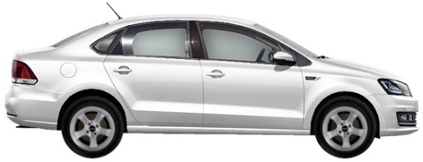   Volkswagen Polo 6R1 Sedan 1.6 (90hp) 2015-2020 ..