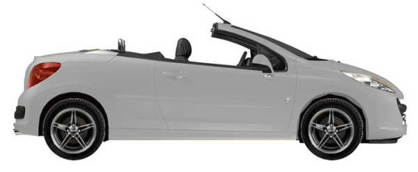   Peugeot 207 WB Cabrio 1.6 HDi FAP 2007-2012 ..