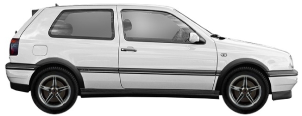   Volkswagen Golf III 1H hatchback 2.0 GTI 1991-1997 ..