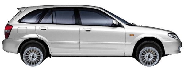   Mazda 323/Familia/Protege BJ Hatchback 1.6 1998-2003 ..